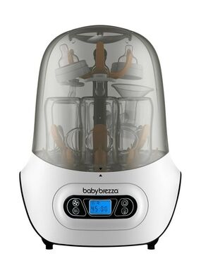 Baby Brezza White Electric Baby Bottle Sterilizer and Dryer